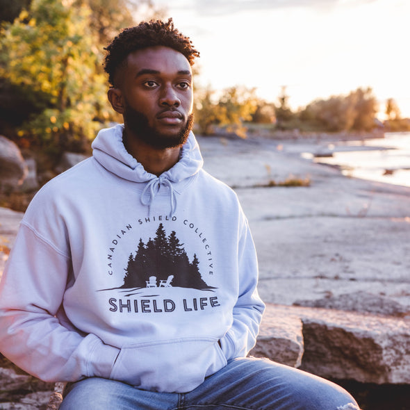 SHIELD LIFE - UNISEX HOODIE  MUSKOKA CHAIRS LOGO (multiple colours) *CUSTOMIZABLE*