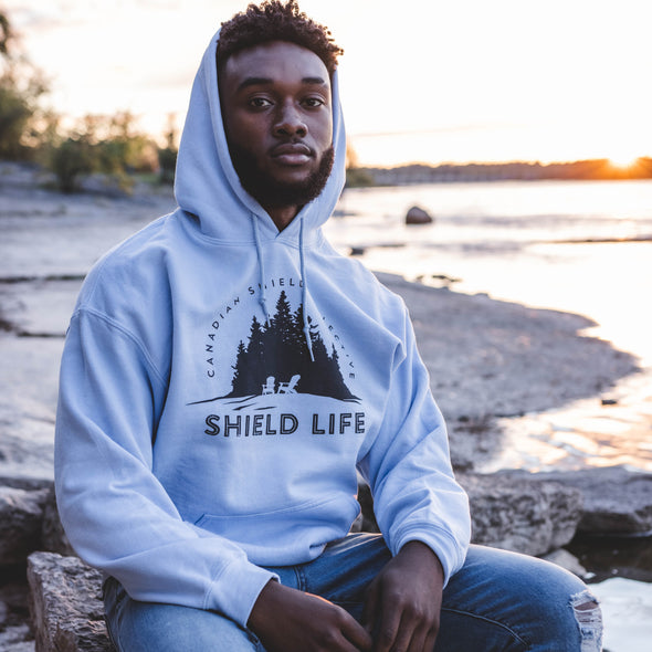 SHIELD LIFE - UNISEX HOODIE  MUSKOKA CHAIRS LOGO (multiple colours)