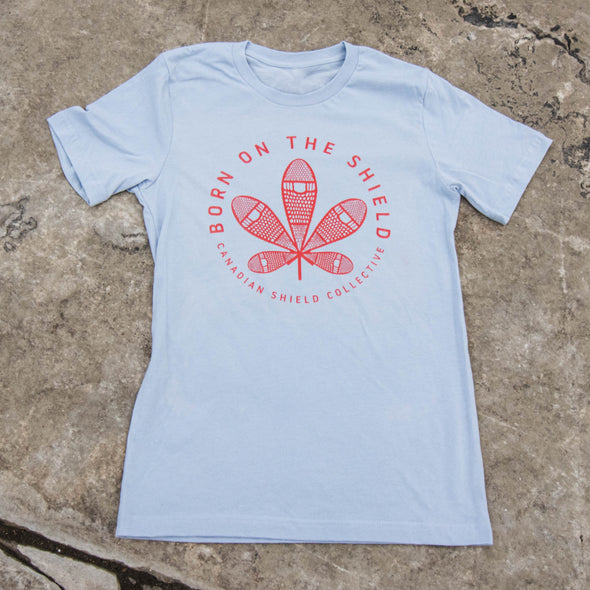 BORN ON THE SHIELD - SNOWSHOE MAPLE LEAF (Unisex - multiple colours)