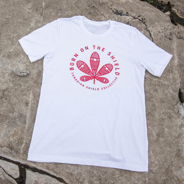 BORN ON THE SHIELD - SNOWSHOE MAPLE LEAF (Unisex - multiple colours)