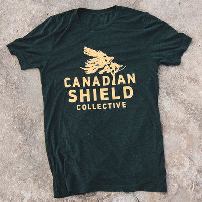 CANADIAN SHIELD COLLECTIVE (Unisex tee - green, blue, purple)