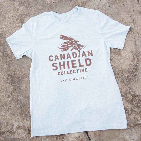 CANADIAN SHIELD COLLECTIVE Brown Print (Unisex tee - multiple colours) *CUSTOMIZABLE*