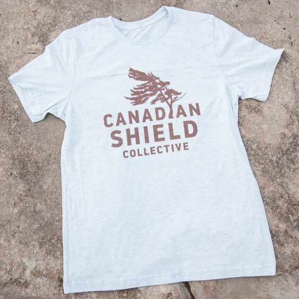 CANADIAN SHIELD COLLECTIVE Brown Print (Unisex tee - multiple colours)