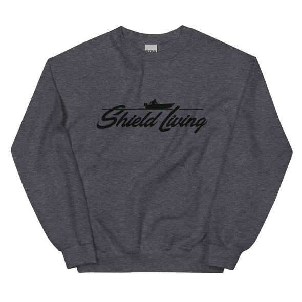 SHIELD LIVING - UNISEX SWEATSHIRT - BOAT LOGO (multiple colours)