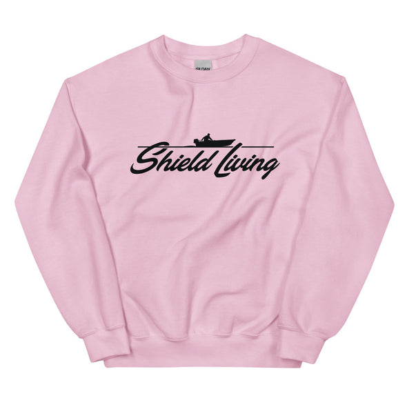 SHIELD LIVING - UNISEX SWEATSHIRT - BOAT LOGO (multiple colours)