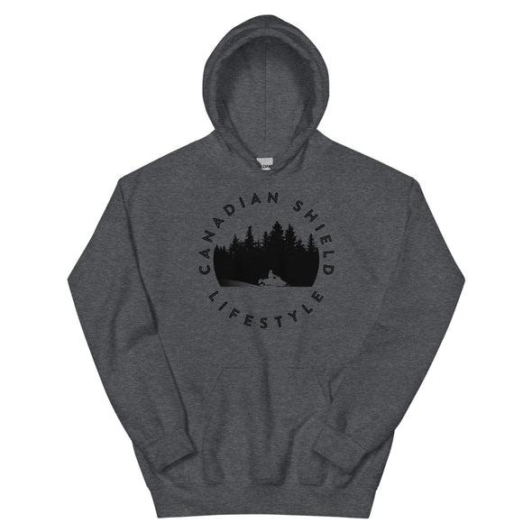 CANADIAN SHIELD LIFESTYLE - UNISEX HOODIE - SNOWMOBILE (multiple colours)