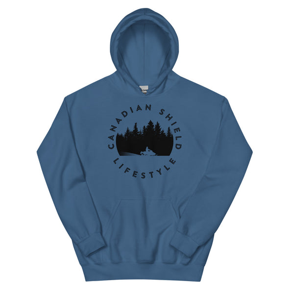 CANADIAN SHIELD LIFESTYLE - UNISEX HOODIE - SNOWMOBILE (multiple colours)