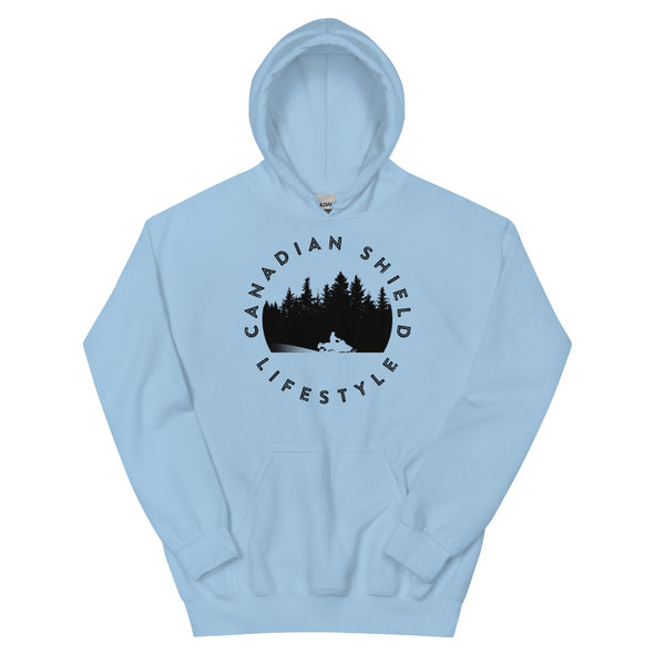 CANADIAN SHIELD LIFESTYLE - UNISEX HOODIE - SNOWMOBILE (multiple colours)