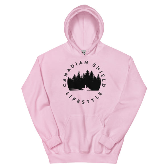 CANADIAN SHIELD LIFESTYLE - UNISEX HOODIE - SNOWMOBILE (multiple colours)