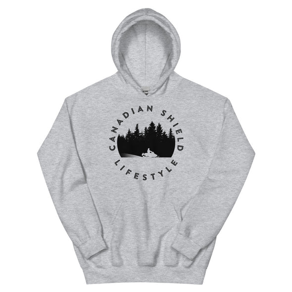 CANADIAN SHIELD LIFESTYLE - UNISEX HOODIE - SNOWMOBILE (multiple colours)