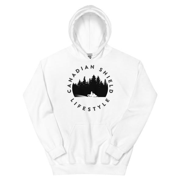 CANADIAN SHIELD LIFESTYLE - UNISEX HOODIE - SNOWMOBILE (multiple colours)