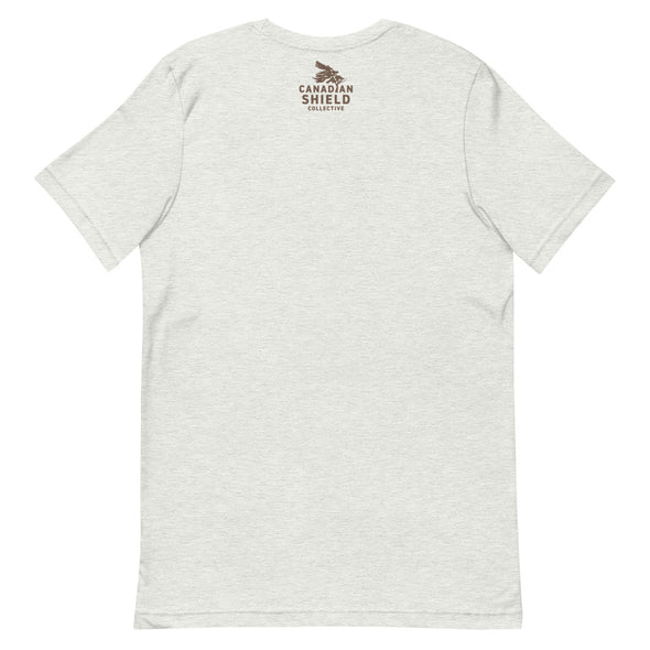 SHIELD LIFE  - MUSKOKA CHAIRS Brown logo (Unisex tee - multiple colours)  *CUSTOMIZABLE*