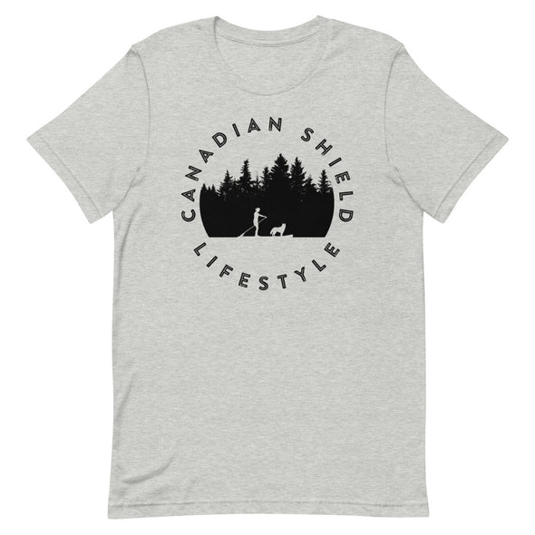 CANADIAN SHIELD LIFESTYLE PADDLE BOARDING (Unisex tee - multiple colours)