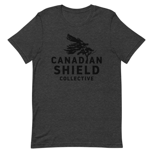 CANADIAN SHIELD COLLECTIVE Black Print (Unisex tee - multiple colours)