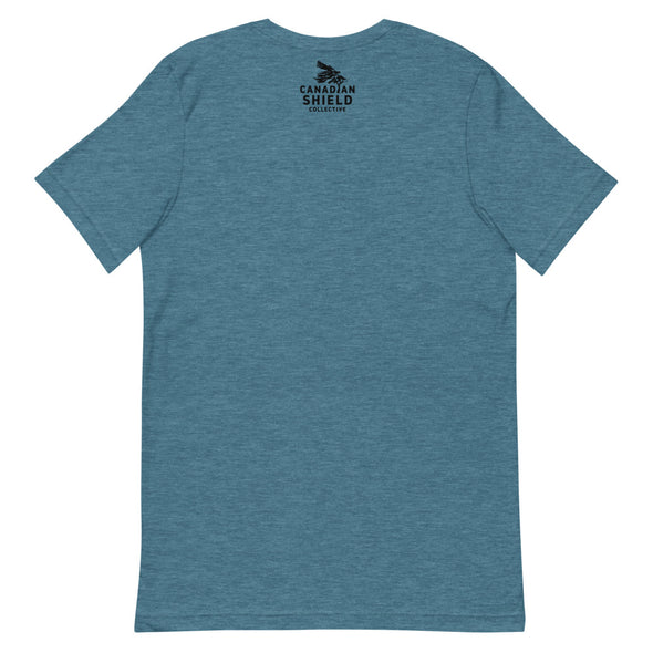 CANADIAN SHIELD LIFESTYLE PADDLE BOARDING (Unisex tee - multiple colours)