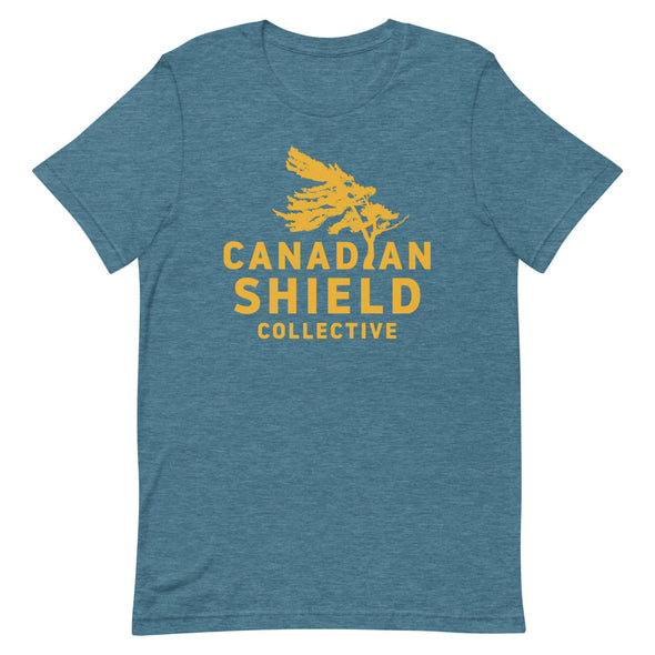 CANADIAN SHIELD COLLECTIVE (Unisex tee - green, blue, purple)