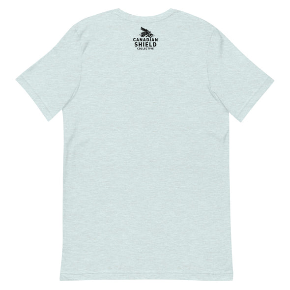 CANADIAN SHIELD LIFESTYLE PADDLE BOARDING (Unisex tee - multiple colours)