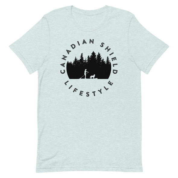 CANADIAN SHIELD LIFESTYLE PADDLE BOARDING (Unisex tee - multiple colours)