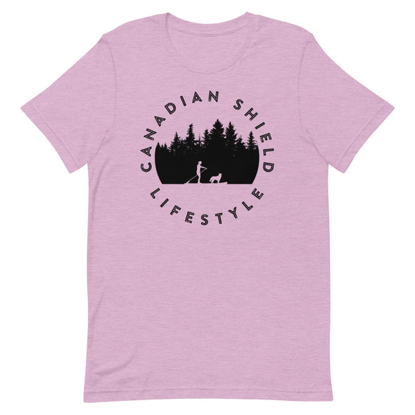 CANADIAN SHIELD LIFESTYLE PADDLE BOARDING (Unisex tee - multiple colours)