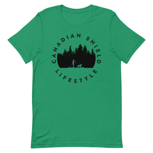 CANADIAN SHIELD LIFESTYLE PADDLE BOARDING (Unisex tee - multiple colours)