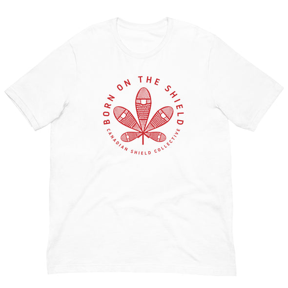 BORN ON THE SHIELD - SNOWSHOE MAPLE LEAF (Unisex - multiple colours)