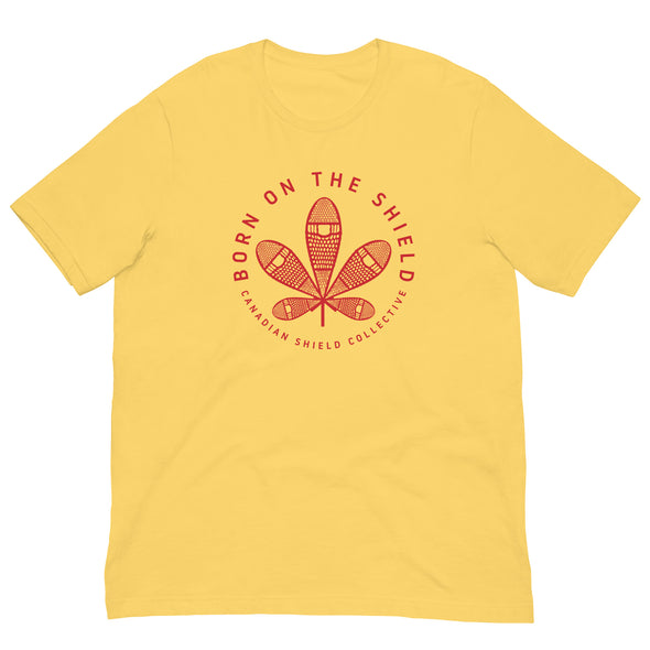 BORN ON THE SHIELD - SNOWSHOE MAPLE LEAF (Unisex - multiple colours)